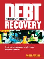 The Complete Guide to Debt Recovery pptx