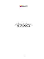 Hướng dẫn sử dụng Mapinfo 6.0 pot