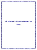 Tấn công lừa đảo trực tuyến sẽ gia tăng sau sự kiện Epsilon docx