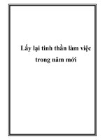 Lấy lại tinh thần làm việc trong năm mới docx
