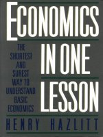 Economics in One Lesson doc