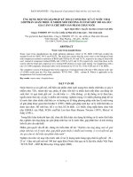 BÁO CÁO KHOA HỌC : ỨNG DỤNG MỘT SỐ GIẢI PHÁP KỸ THUẬT SINH HỌC XỬ LÝ NƯỚC THẢI GÓP PHẦN GIẢM THIỂU Ô NHIỄM MÔI TRƯỜNG Ở CƠ SỞ GIẾT MỔ GIA SÚC GIA CẦM VÀ CHẾ BIẾN SẢN PHẨM CHĂN NUÔI pot
