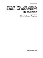 INFRASTRUCTURE DESIGN, SIGNALLING AND SECURITY IN RAILWAY pot