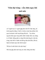 Viêm đại tràng – cần chữa ngay khi mới mắc docx