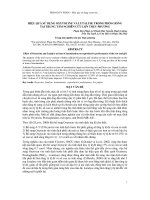 BÁO CÁO KHOA HỌC : HIỆU QUẢ SỬ DỤNG OXYTOCINE VÀ LUTALYSE TRONG PHỐI GIỐNG TẠI TRUNG TÂM NGHIÊN CỨU LỢN THỤY PHƯƠNG pptx