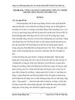 Nâng cao chất lượng đảng viên của chi bộ trường THCS Thanh Uyên hiện nay potx