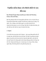 8 phần mềm được yêu thích nhất từ xưa đến nay potx