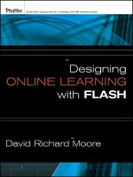 Designing Online Learning with Flash docx