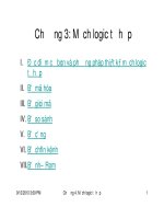 Chương 3: Mạch logic tổ hợp pot