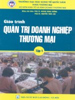 Giáo trình quản trị thương mại doc