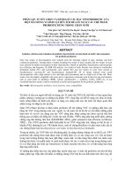 Báo cáo khoa học : PHÂN LẬP, TUYỂN CHỌN VÀ ĐÁNH GIÁ CÁC ĐẶC TÍNH PROBIOTIC CỦA MỘT SỐ CHỦNG VI SINH VẬT HỮU ÍCH ĐỂ SẢN XUẤT CÁC CHẾ PHẨM PROBIOTIC DÙNG TRONG CHĂN NUÔI ppt
