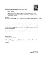 Hedging Performance and Basis Risk in Stock Index Futures docx