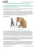 Những điều cần biết về chất xơ và stress docx