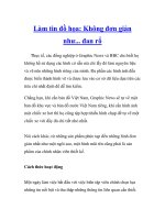 Làm tin đồ họa: Không đơn giản như... đan rổ doc