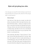 Bệnh tuổi già phòng hơn chữa pptx