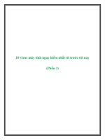 10 virus máy tính nguy hiểm nhất từ trước tới nay (Phần 3) doc