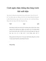 Cách ngăn chặn chứng đau lưng trước khi xuất hiện ppt