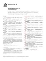 Standard Speciﬁcation forPortland Cement1 pot