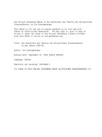 Zur Geschichte der Theorie der Elliptischen Transcendenten, by Leo doc