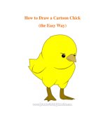How to Draw a Cartoon Chick (the Easy Way) docx