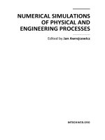 NUMERICAL SIMULATIONS OF PHYSICAL AND ENGINEERING PROCESSES ppt