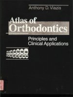 Atlas of Orthodontics Principles and Cinical Applications ppt