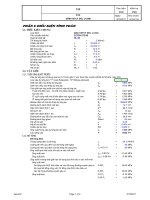 Bài tập dầm bê tông cốt thép pptx