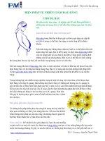 BIỆN PHÁP TỰ NHIÊN GIẢM ĐAU RĂNG CHO BÀ BẦU docx