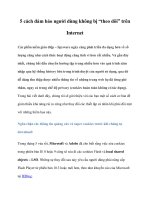 5 cách đảm bảo người dùng không bị “theo dõi” trên Internet pot