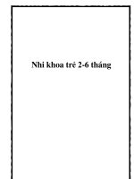 Nhi khoa trẻ 2-6 tháng pot