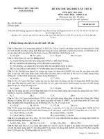 chuyên Nguyễn Huệ lần 2 docx