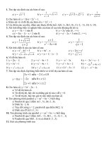 bai tap on chuong II, III doc