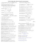 Lượng giác trong các đề thi đại học doc