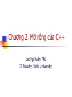 Chương 2. Mở rộng của C++ potx