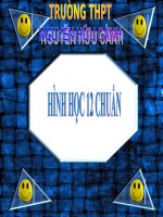 khái niệm mặt tròn xoay