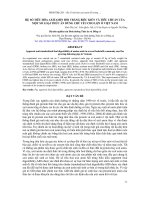 Báo cáo khoa học : HỆ SỐ TIÊU HÓA AXITAMIN HỒI TRÀNG BIỂU KIẾN VÀ TIÊU CHUẨN CỦA MỘT SỐ LOẠI THỨC ĂN DÙNG CHỦ YẾU CHO LỢN Ở VIỆT NAM potx