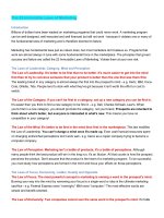 The 22 Immutable Laws of Marketing Introduction Billions of dollars have been wasted on marketing pot