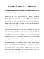 Sử dụng kết nối mã hóa HTTPS khi duyệt web pptx