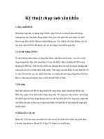 Kỹ thuật chụp ảnh sân khấu ppt