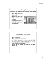 Chương 7 Công nghệ sản xuất thức ăn chăn nuôi công nghiệp ppt