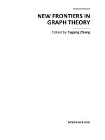 NEW FRONTIERS IN GRAPH THEORY pdf