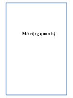 Mở rộng quan hệ. potx