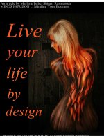 Live Your Life by Design Marlene Isabel Shirazi Rasmussen docx
