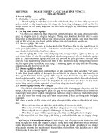 Chương 1: Doanh nghiệp và các loại hình vốn của doanh nghiệp ppt