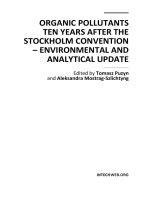 ORGANIC POLLUTANTS TEN YEARS AFTER THE STOCKHOLM CONVENTION – ENVIRONMENTAL AND ANALYTICAL doc