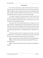 Luận văn: Giải pháp hạn chế rủi ro trong phương thức thanh toán tín dụng chứng từ tại Ngân hàng Công thương Chi nhánh Bình Định doc