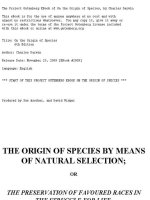 On the Origin of Species, by Charles Darwin potx