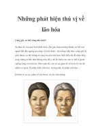 Những phát hiện thú vị về lão hóa doc