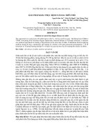 BÁO CÁO KHOA HỌC : GIẢI PHÁP KHẮC PHỤC BỆNH NẤM DA TRÊN THỎ pdf