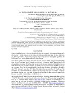 BÁO CÁO KHOA HỌC 